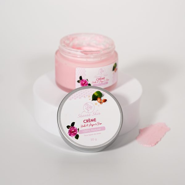 Crème huile d'Argan & Rose